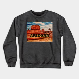 Arizona Monument Valley Crewneck Sweatshirt